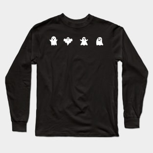 Ghosts Halloween Long Sleeve T-Shirt